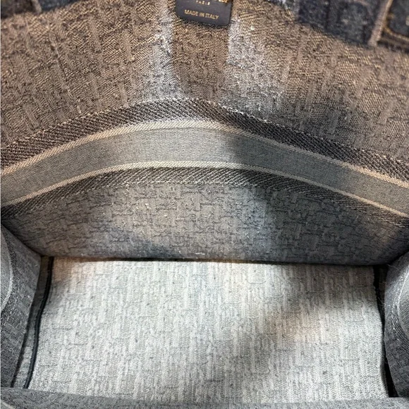 Christian Dior Large Denim Book Tote - Picture 13 of 15
